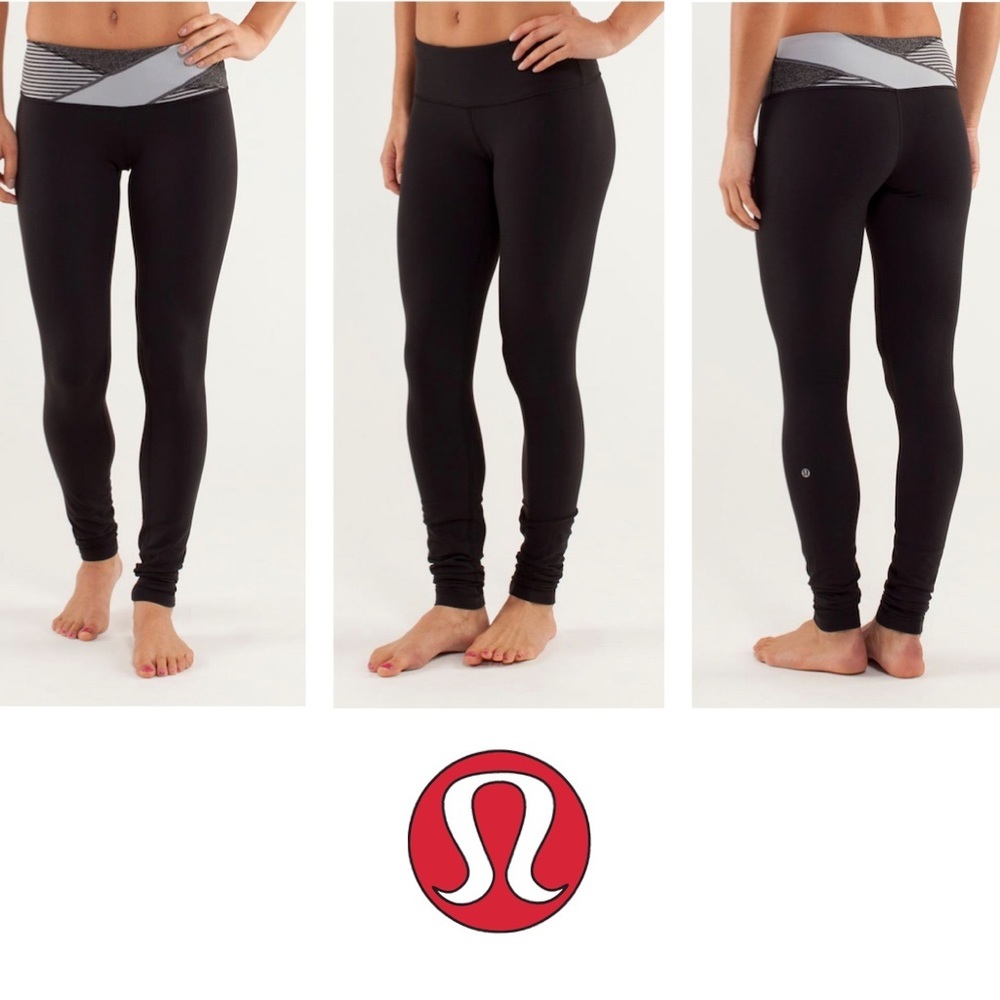 Lululemon Wunder Under Quilting Winter 8 Leggings